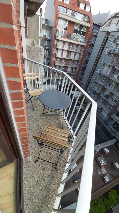 Appartement Met Zeezicht Op Het Van Bunnenplein Knokke-Heist Exterior foto