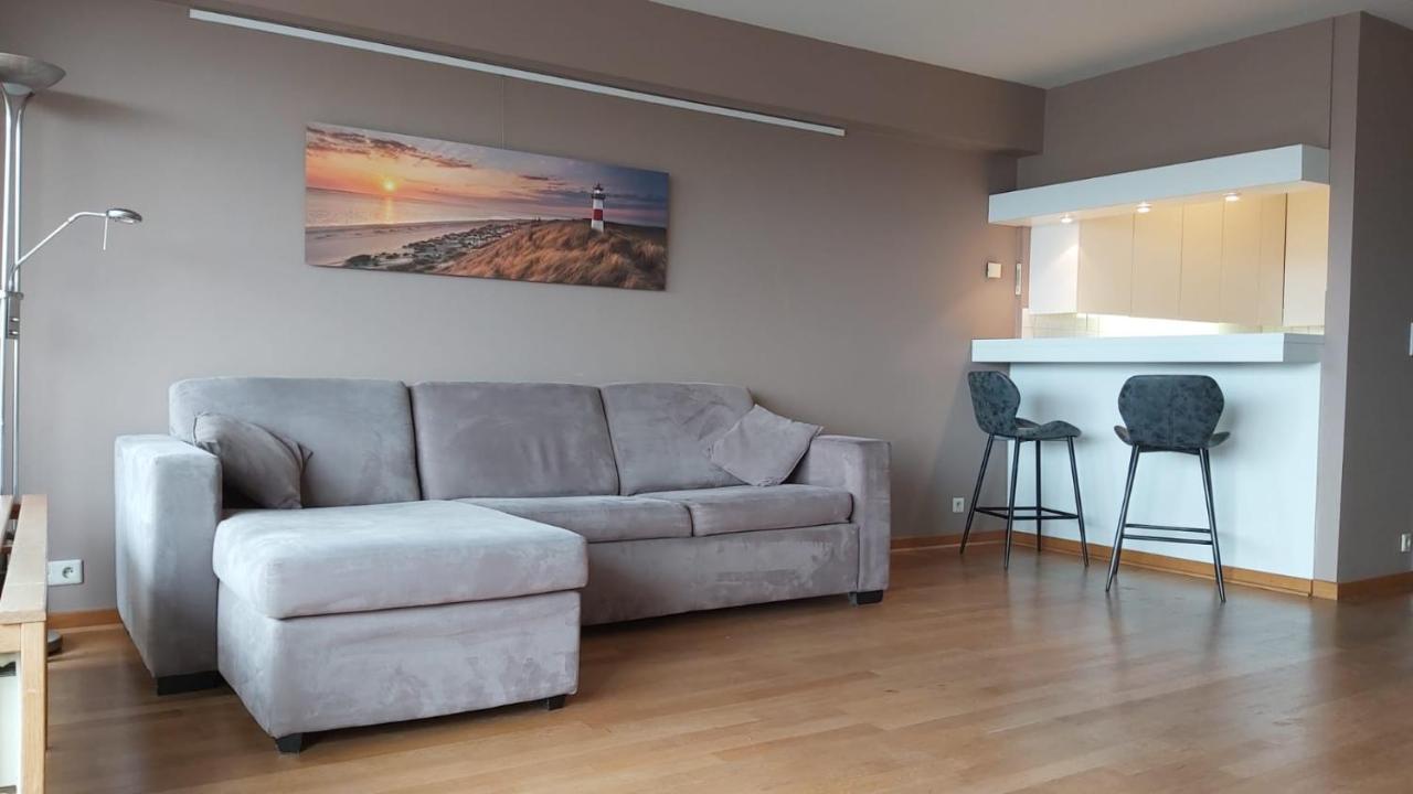Appartement Met Zeezicht Op Het Van Bunnenplein Knokke-Heist Exterior foto